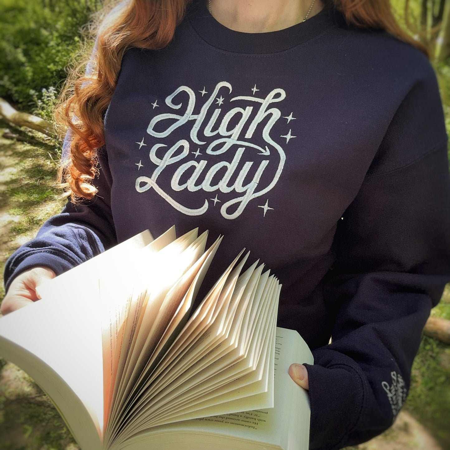 High Lady Embroidered Sweatshirt