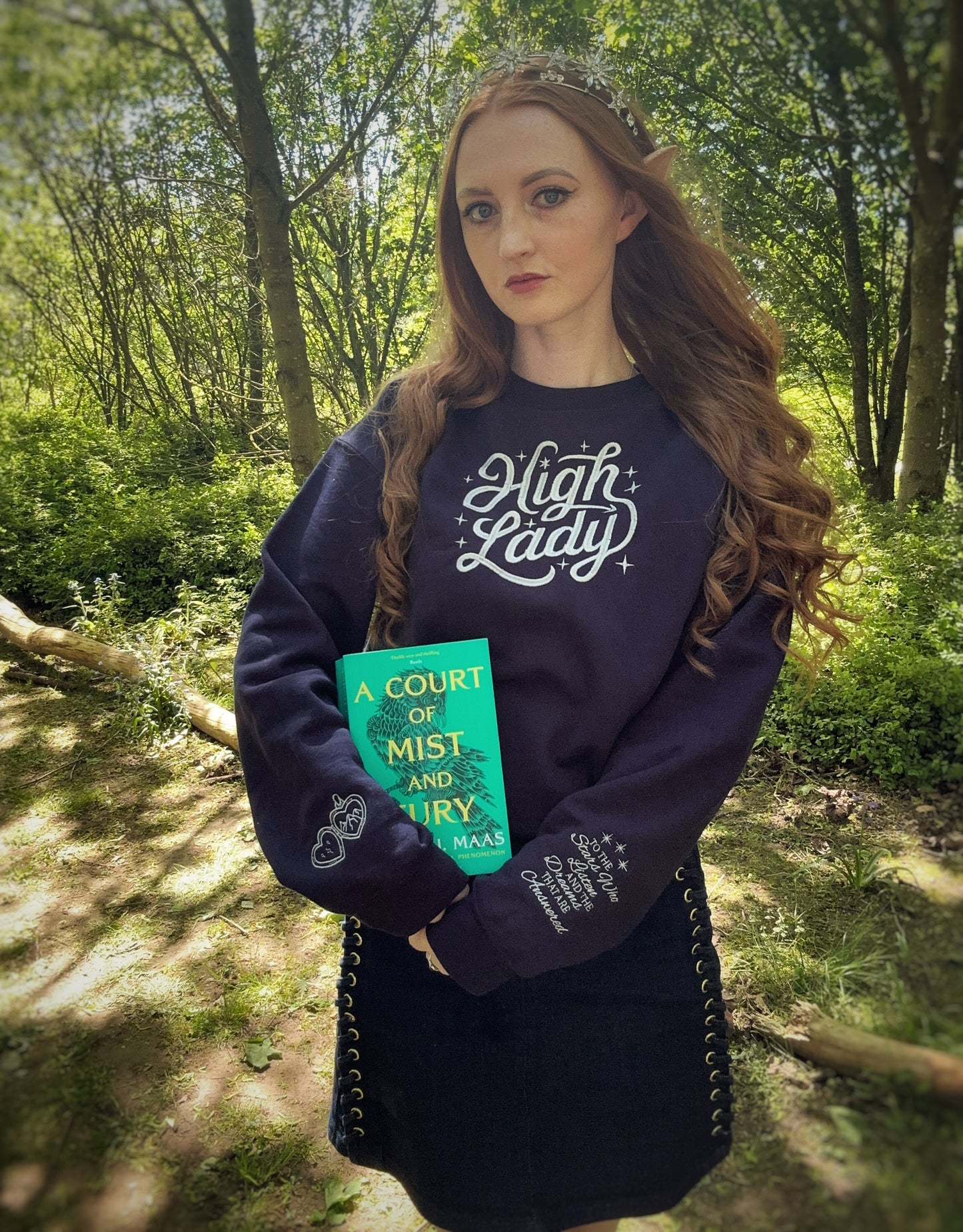High Lady Embroidered Sweatshirt