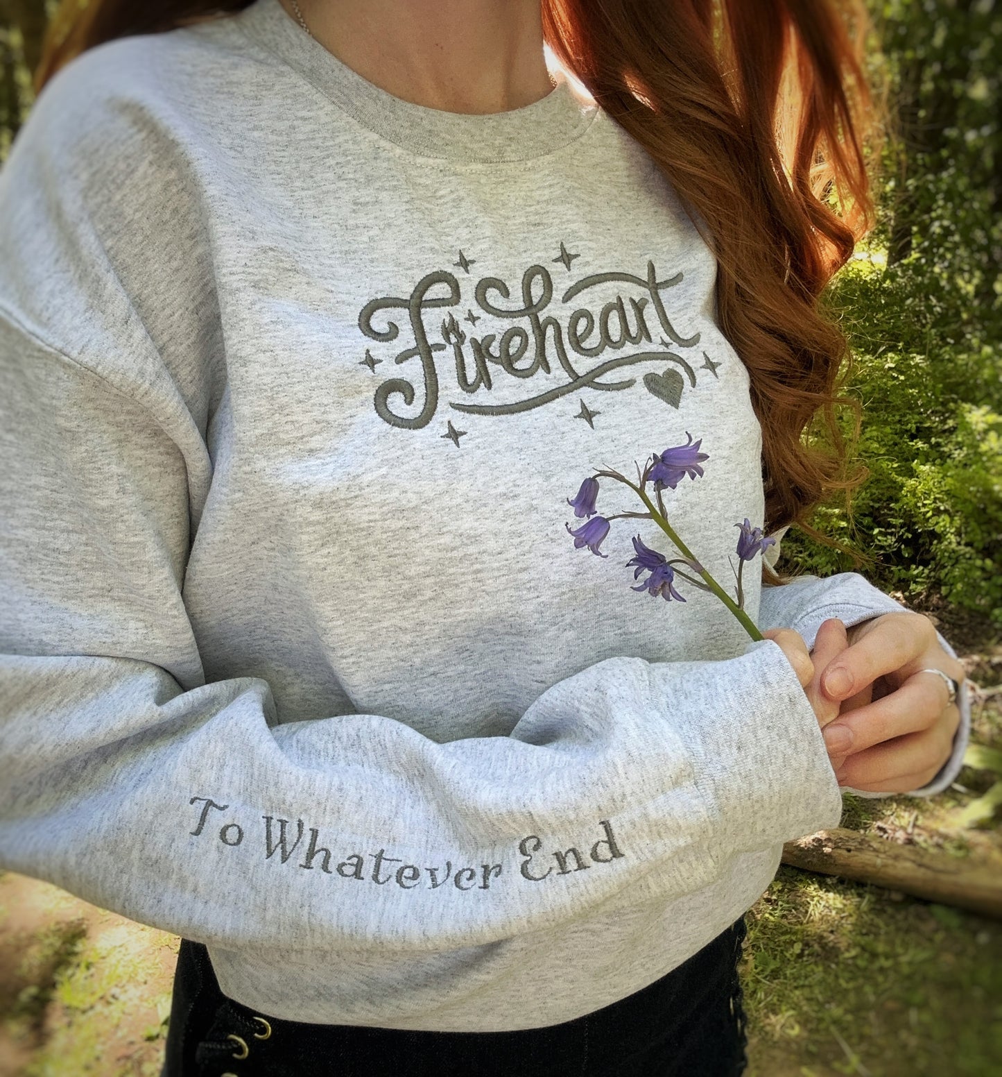 Fireheart Embroidered Sweatshirt