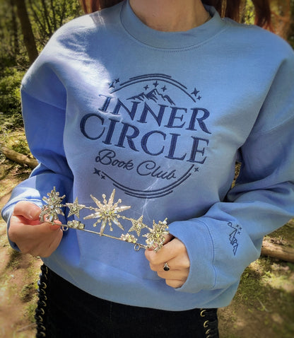 Inner Circle Book Club Embroidered Sweatshirt