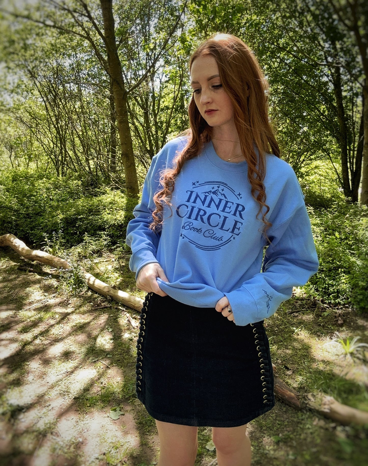 Inner Circle Book Club Embroidered Sweatshirt