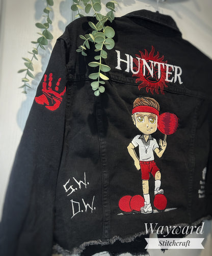 SPN Dodgeball Dean Embroidered Denim Jacket