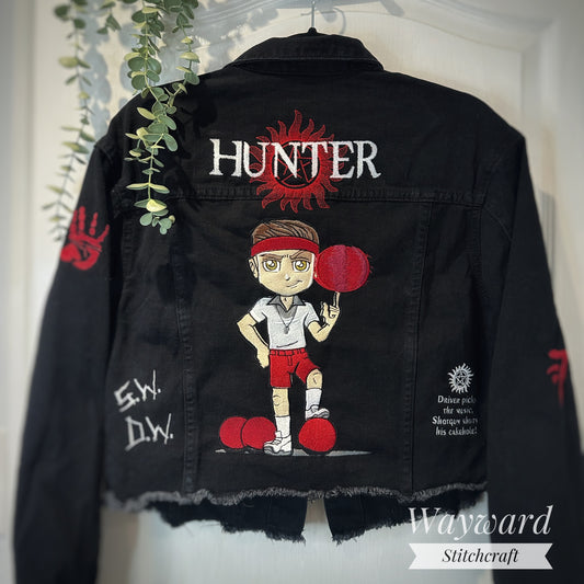 SPN Dodgeball Dean Embroidered Denim Jacket
