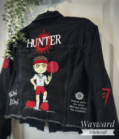 SPN Dodgeball Dean Embroidered Denim Jacket