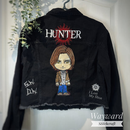 SPN Sam Winchester Embroidered Denim Jacket