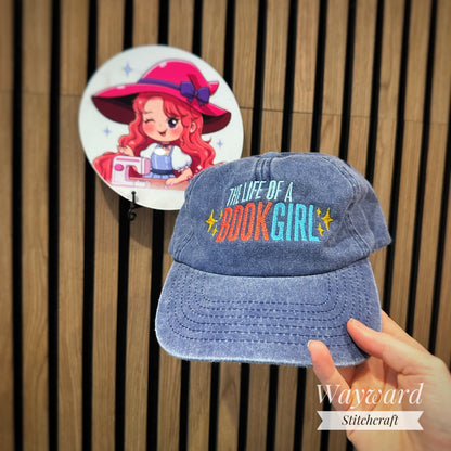 Life Of A Book Girl Baseball Cap