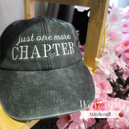 Just One More Chapter Baseball Cap