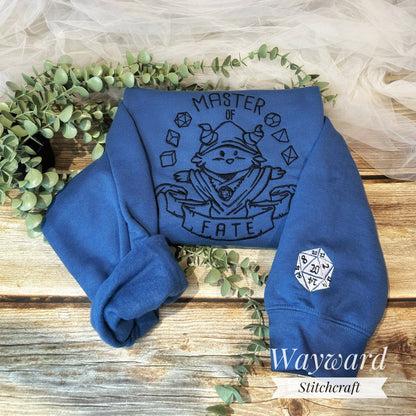 Master Of Fate Embroidered Sweatshirt