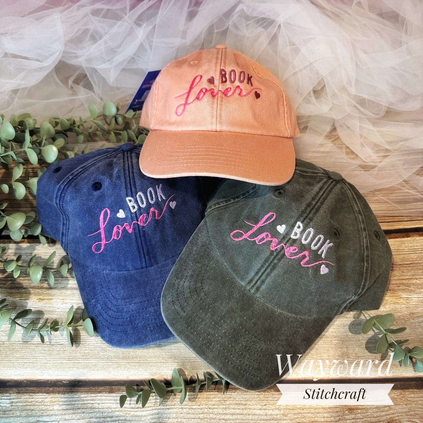 Book Lover Baseball Cap