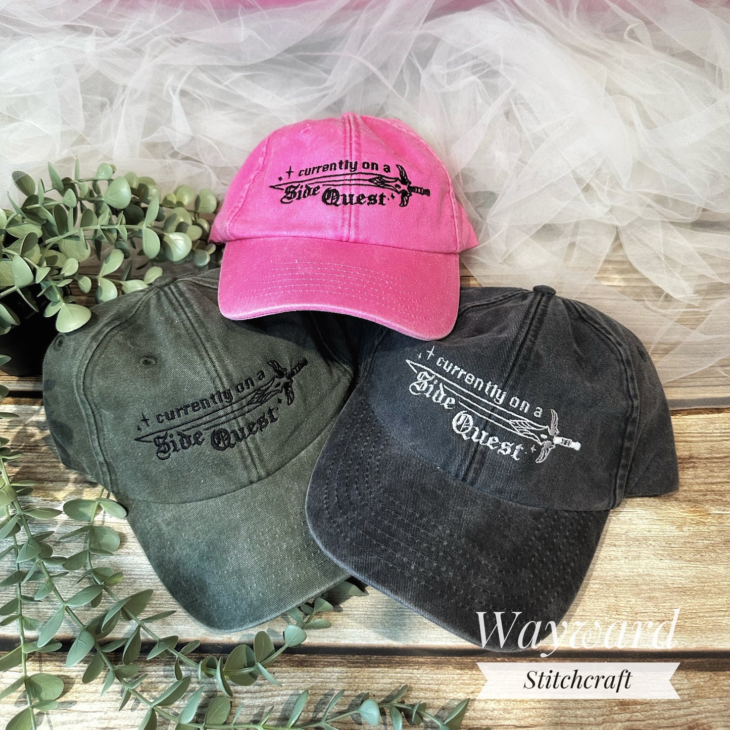Side Quest Baseball Cap