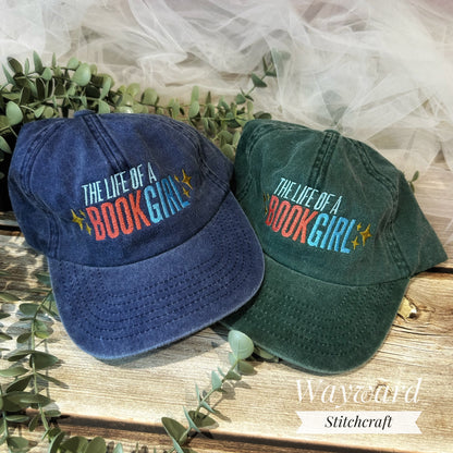 Life Of A Book Girl Baseball Cap