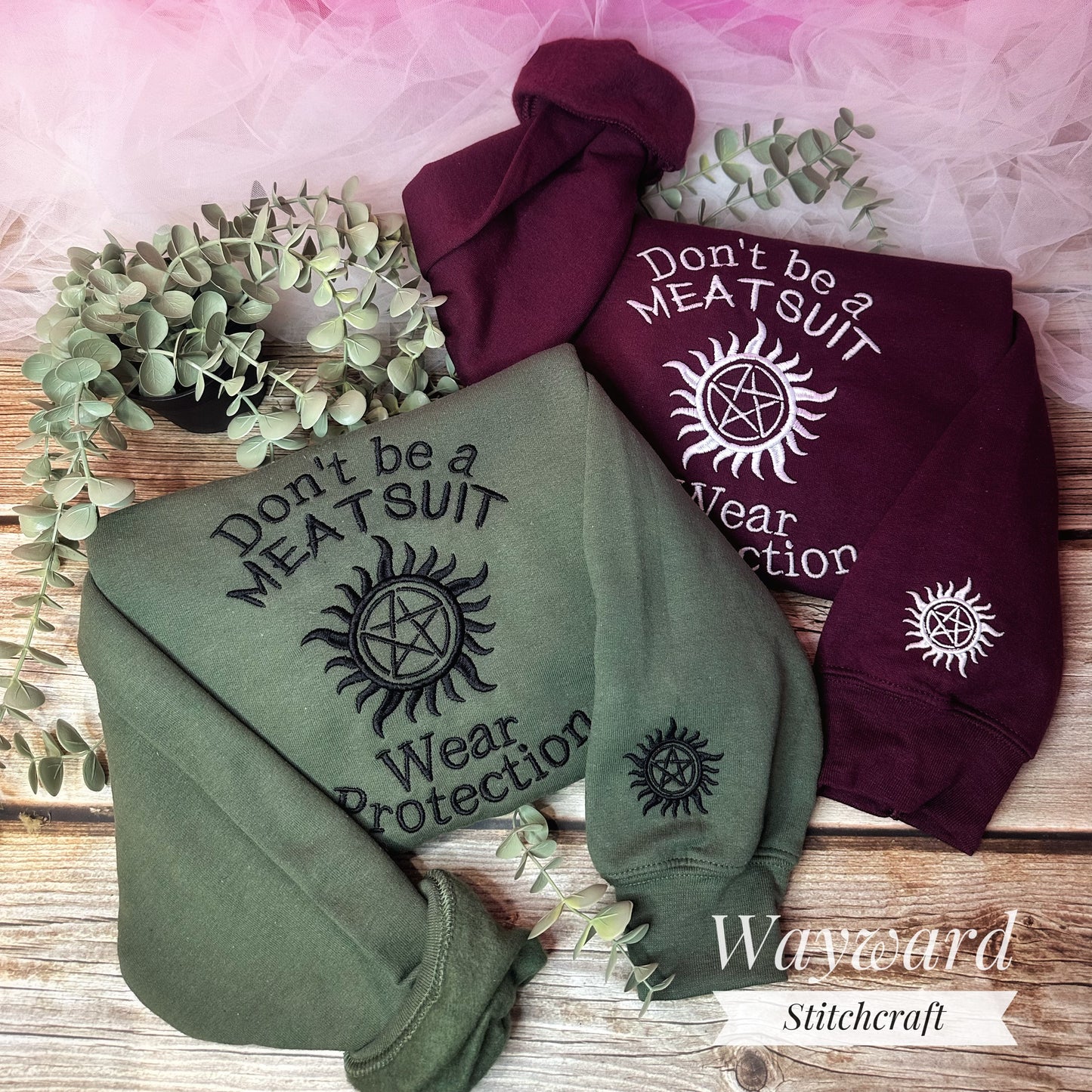 SPN Wear Protection Embroidered Sweatshirt