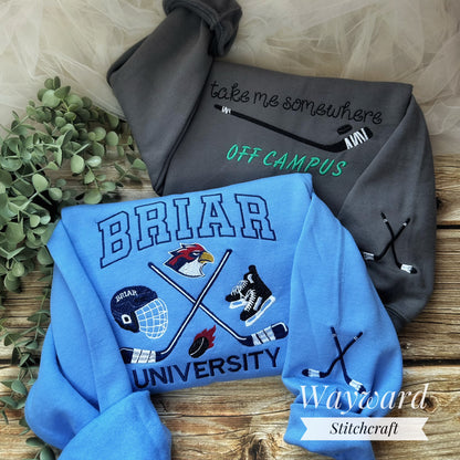 Briar University Embroidered Sweatshirt