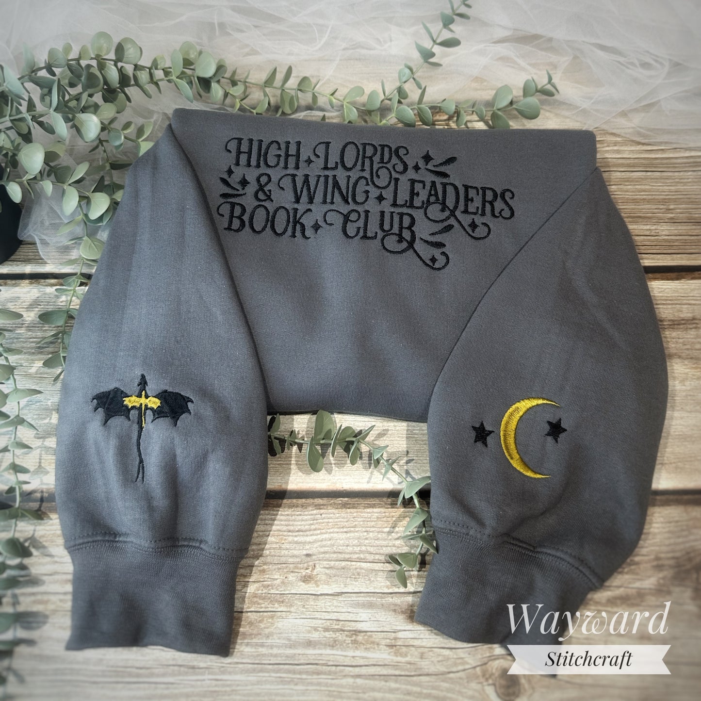 High Lords & Wingleaders Embroidered Sweatshirt