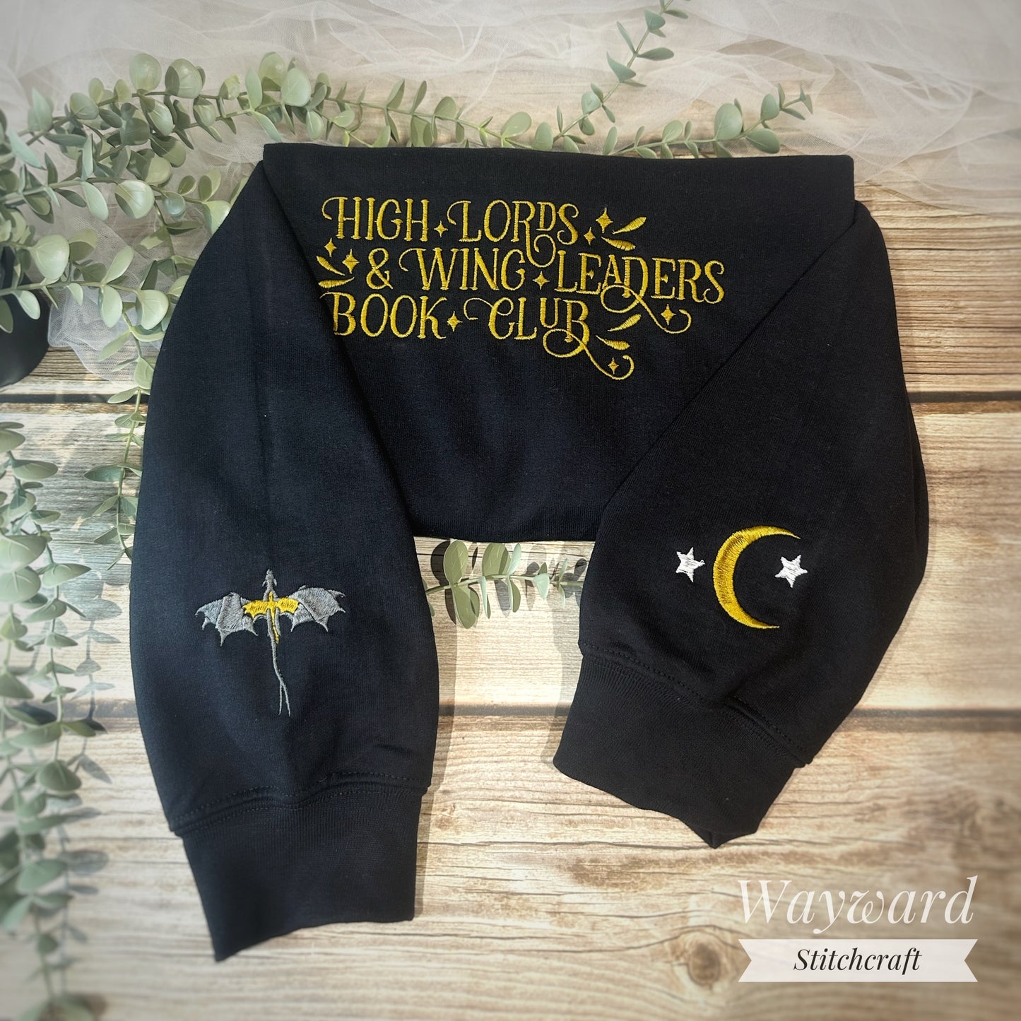 High Lords & Wingleaders Embroidered Sweatshirt