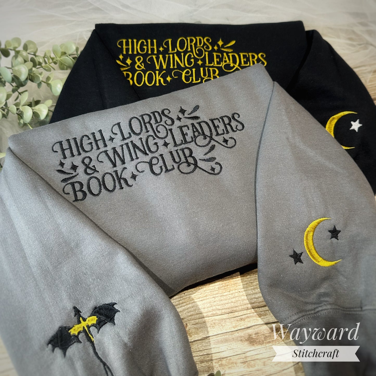 High Lords & Wingleaders Embroidered Sweatshirt