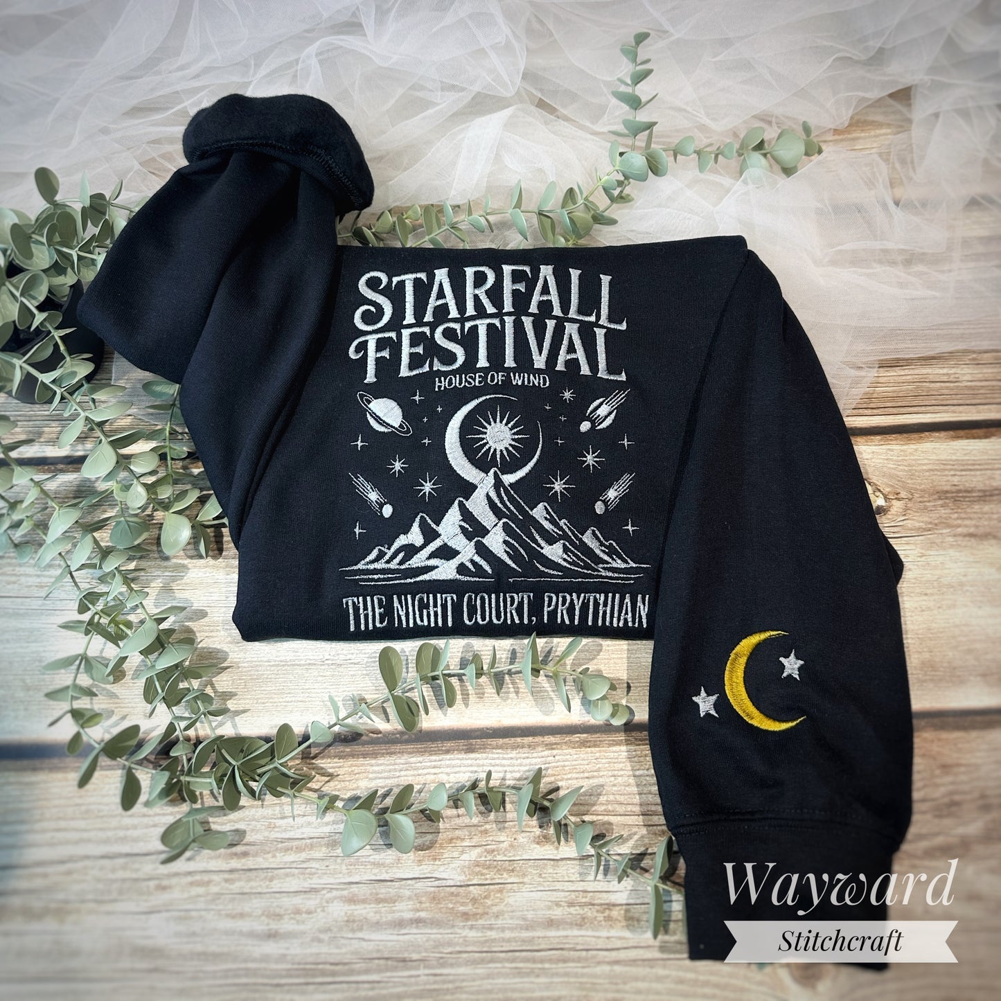 Starfall Festival Embroidered Sweatshirt