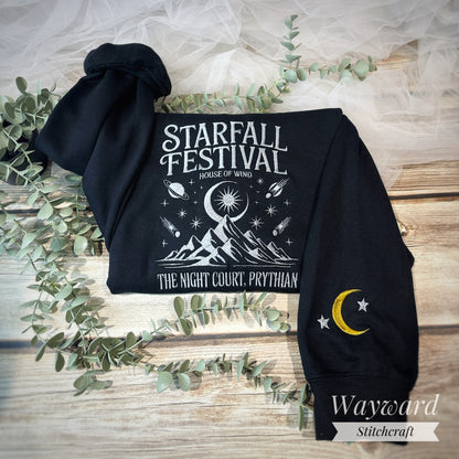 Starfall Festival Embroidered Sweatshirt