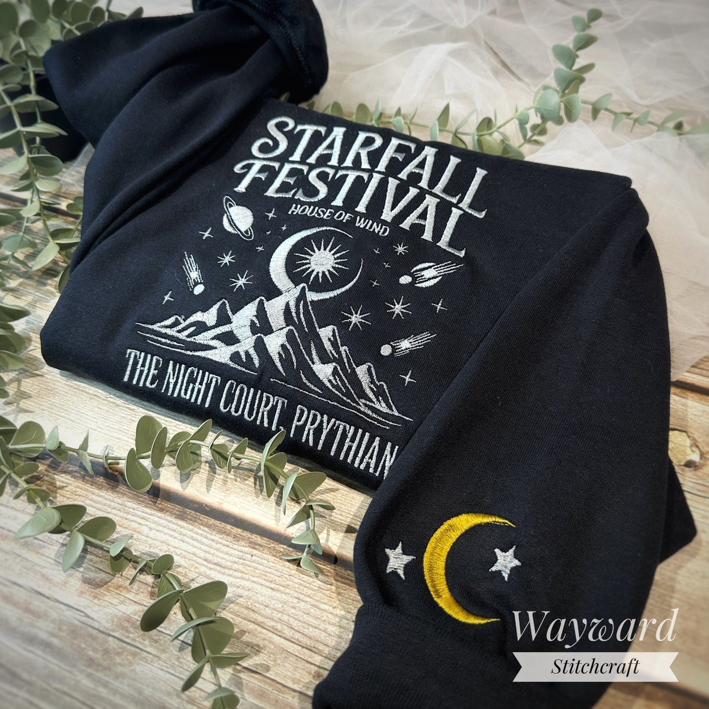 Starfall Festival Embroidered Sweatshirt
