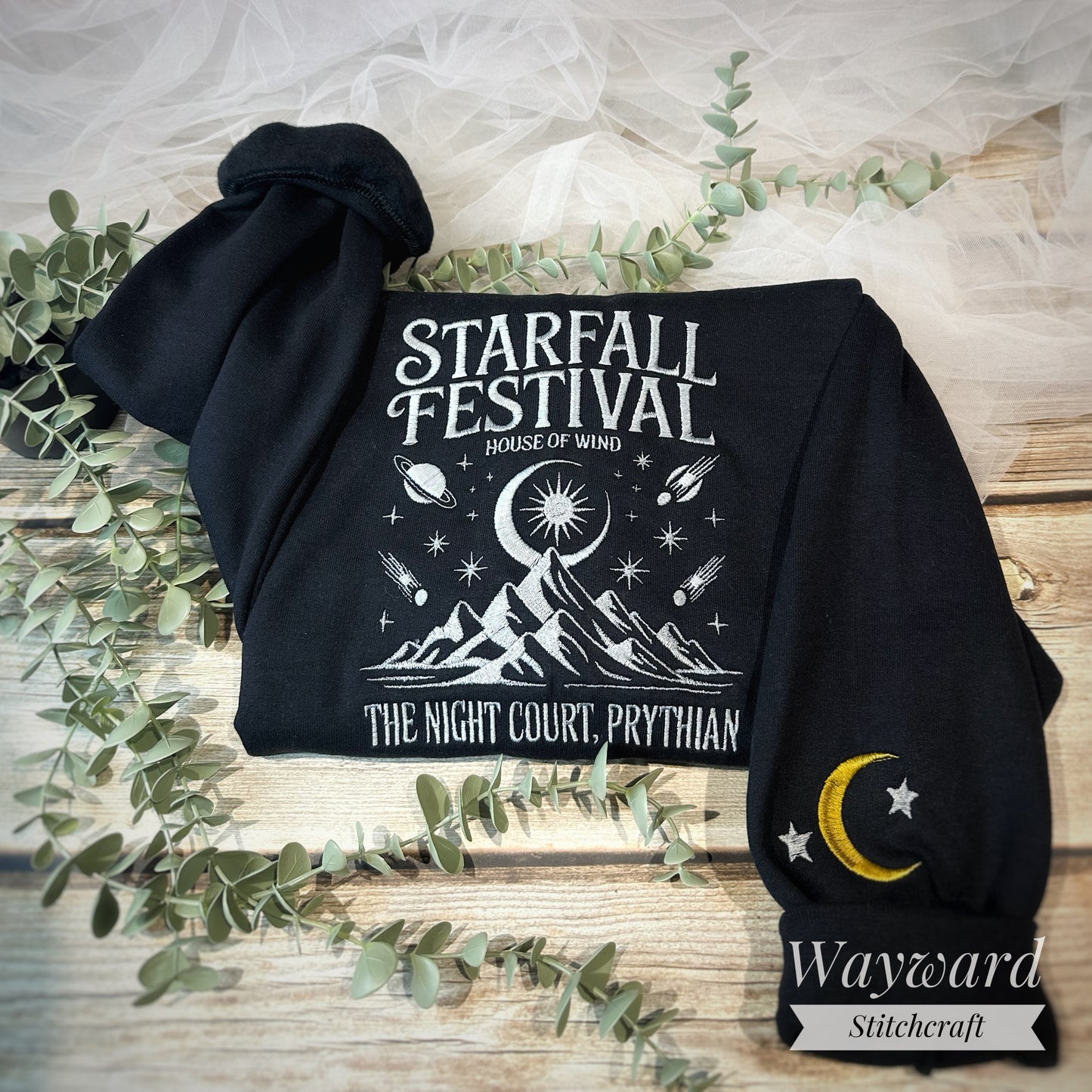 Starfall Festival Embroidered Sweatshirt