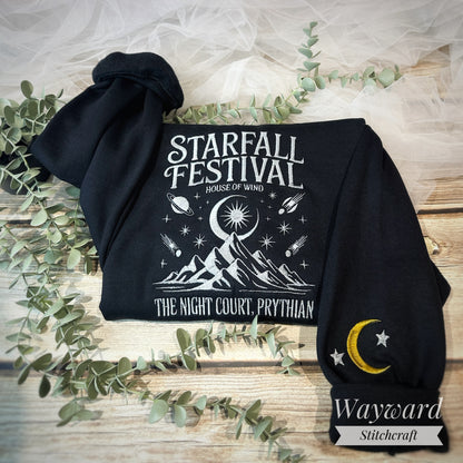 Starfall Festival Embroidered Sweatshirt
