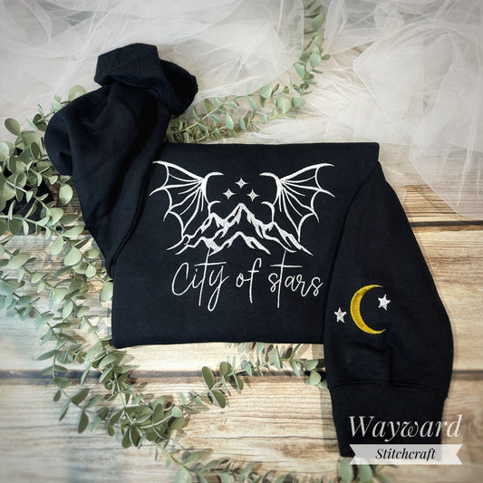 City Of Stars Embroidered Sweatshirt