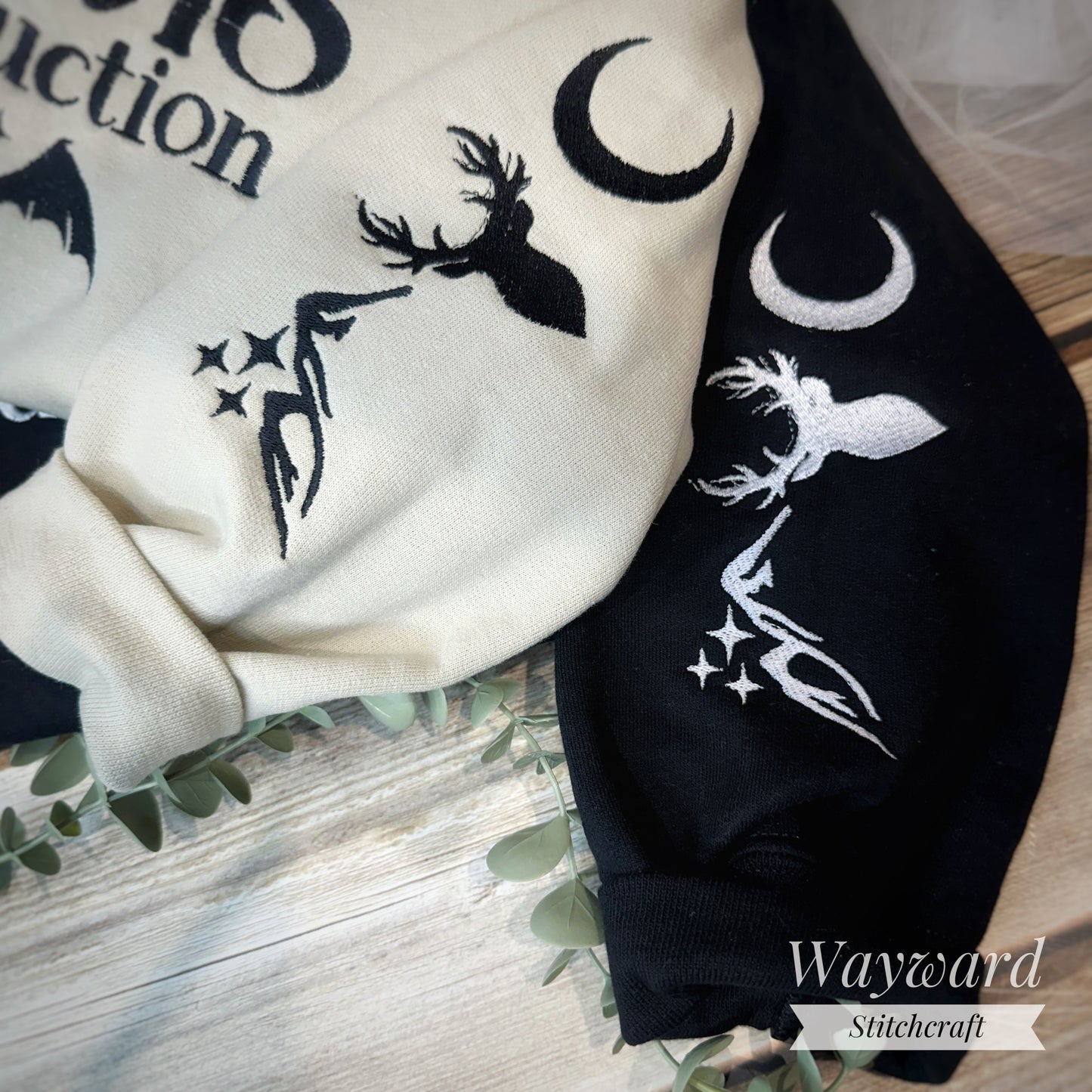 Maas Destruction Embroidered Sweatshirt