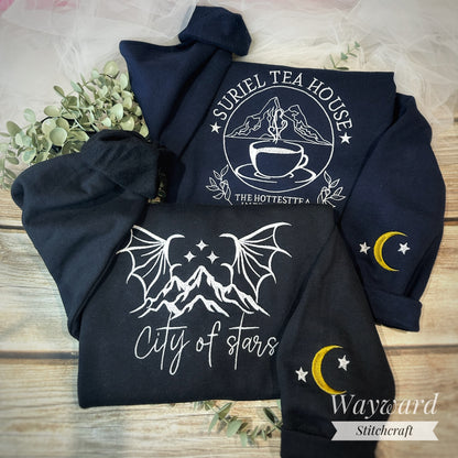 City Of Stars Embroidered Sweatshirt