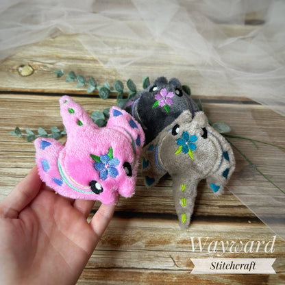Handmade Fidget Friend Stingray Plush