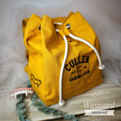 Cullen Baseball Embroidered Mini Rucksack