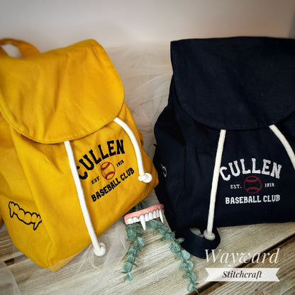Cullen Baseball Embroidered Mini Rucksack