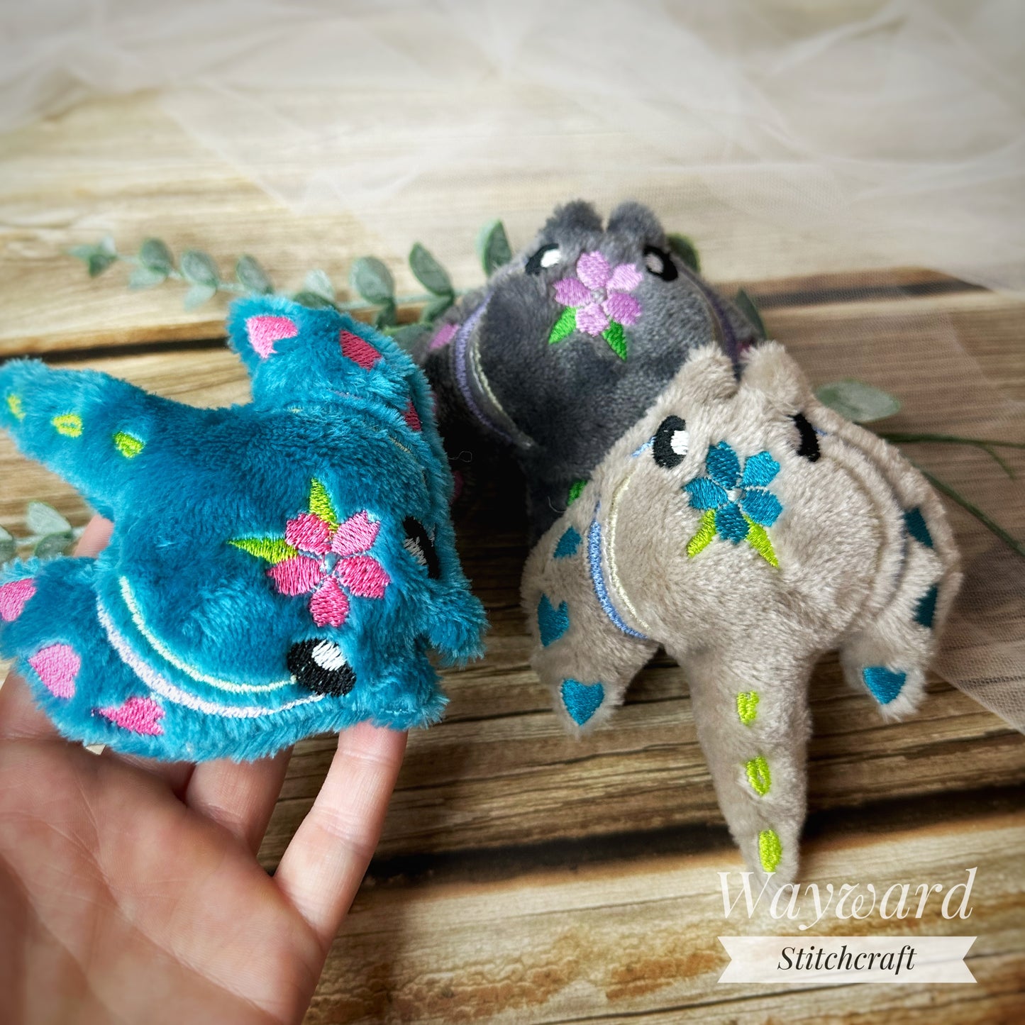 Handmade Fidget Friend Stingray Plush