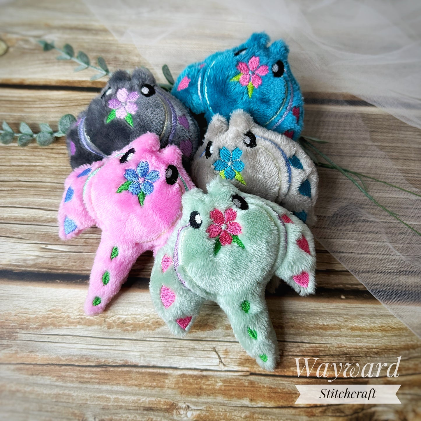 Handmade Fidget Friend Stingray Plush