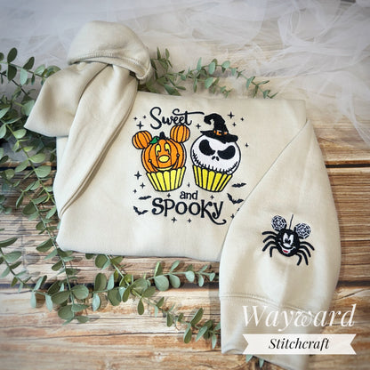 Sweet & Spooky Embroidered Sweatshirt