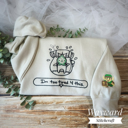 Korok Inspired Embroidered Sweatshirt