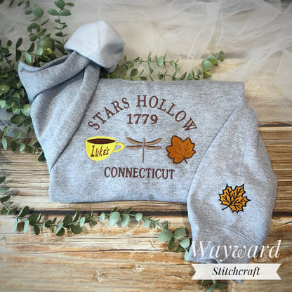 Stars Hollow Icons Embroidered Sweatshirt