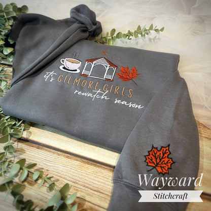 Rewatch Season Embroidered Sweatshirt