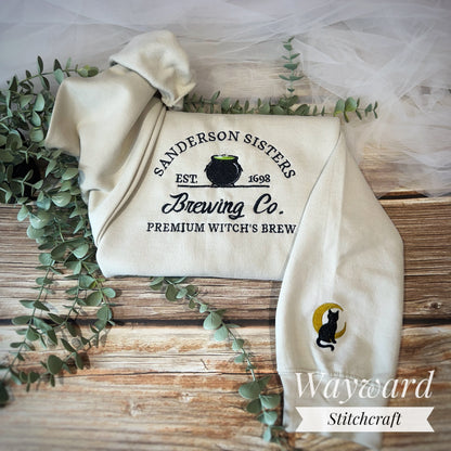 Sanderson Sisters Embroidered Sweatshirt