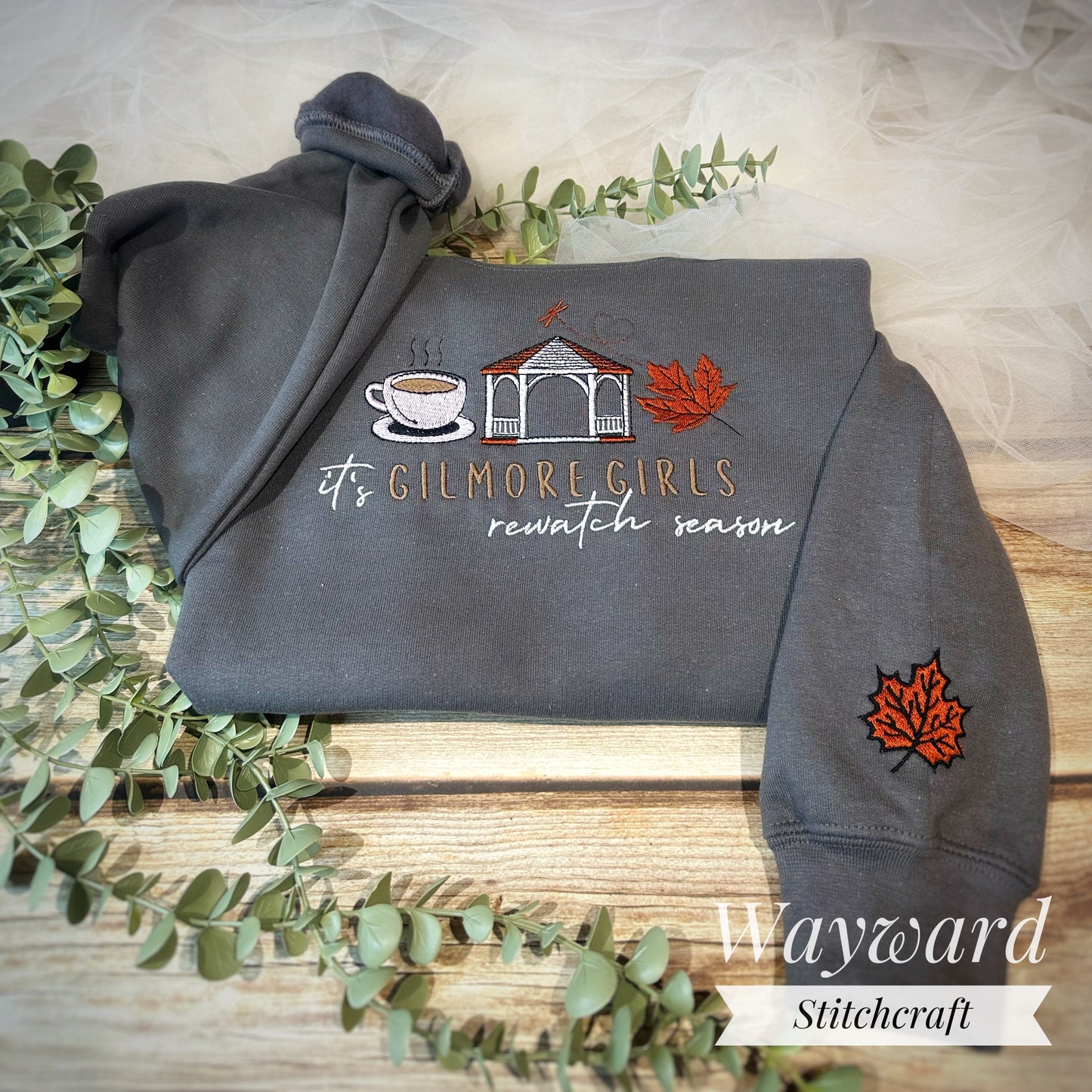 Rewatch Season Embroidered Sweatshirt