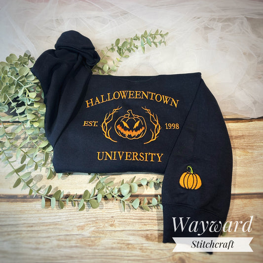 Halloweentown Embroidered Sweatshirt