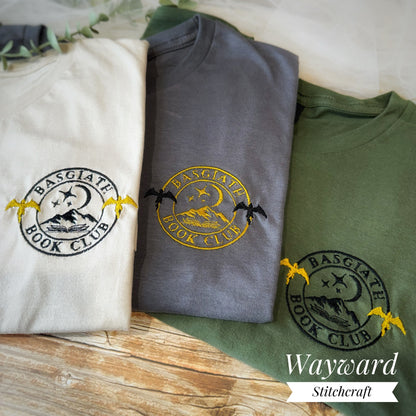 Basgiath Book Club Embroidered T-Shirt