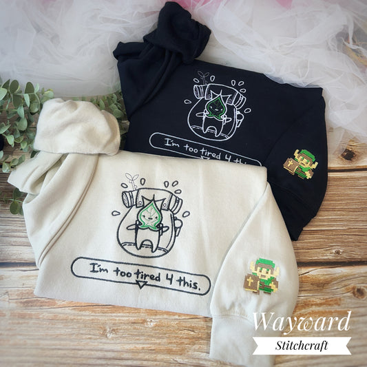 Korok Inspired Embroidered Sweatshirt