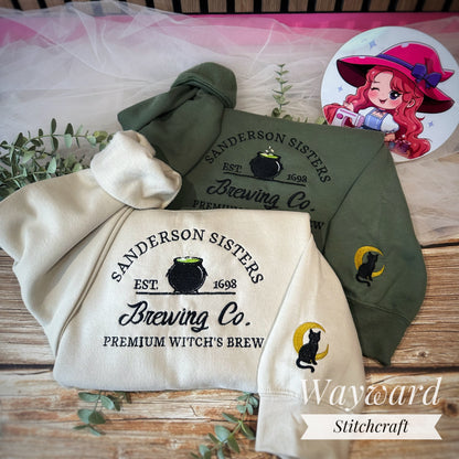 Sanderson Sisters Embroidered Sweatshirt