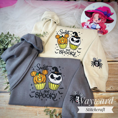 Sweet & Spooky Embroidered Sweatshirt