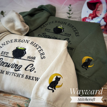 Sanderson Sisters Embroidered Sweatshirt